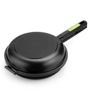 Sartn Dupla para Tortillas Bra Prior A121467/ 26cm/ Aluminio fundido/ Apta para Induccin