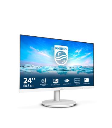 Monitor Philips 241V8AW 23.8'  Full HD  Multimedia  Blanco