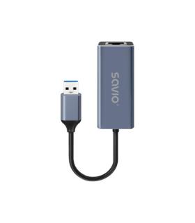 ADAPTADOR SAVIO USB-A A RJ-45  AK-83