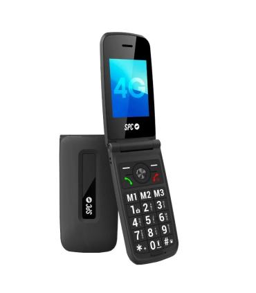 SPC 2342N Titan 4G Movil Senior 2.4\" S.HELP Negro