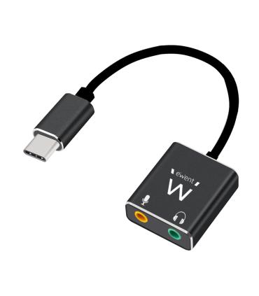 Ewent Cable Adaptador De Audio USB Tipo C  Jack