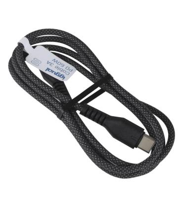 Iggual Cable USB-C A Tipo C 60W 3A 100 Cm Trenzado