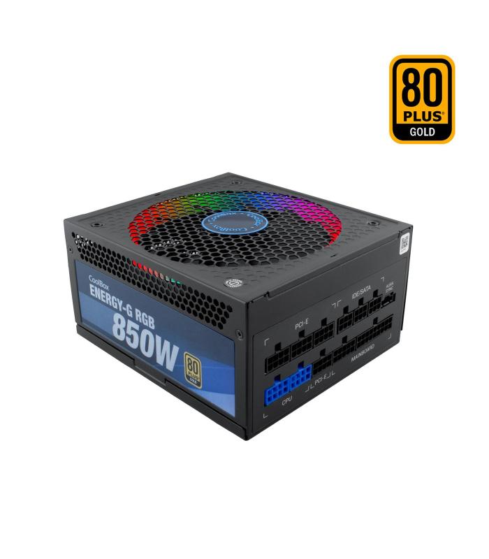 Coolbox Gaming Fuente Alimentacion 850W RGB 80+GOL