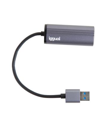 Iggual Adaptador USB-A A RJ45 Gigabit
