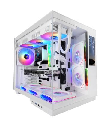 Caja Gaming Semitorre Mars Gaming MC-MIRAGE  Blanca