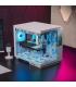 Caja Gaming Semitorre Mars Gaming MC-MIRAGE  Blanca