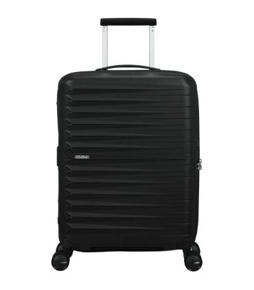 Maleta de Cabina American Tourister FastForward Spinner Expansible 55cm/ 55x40x23cm/ 4 Ruedas/ Negro