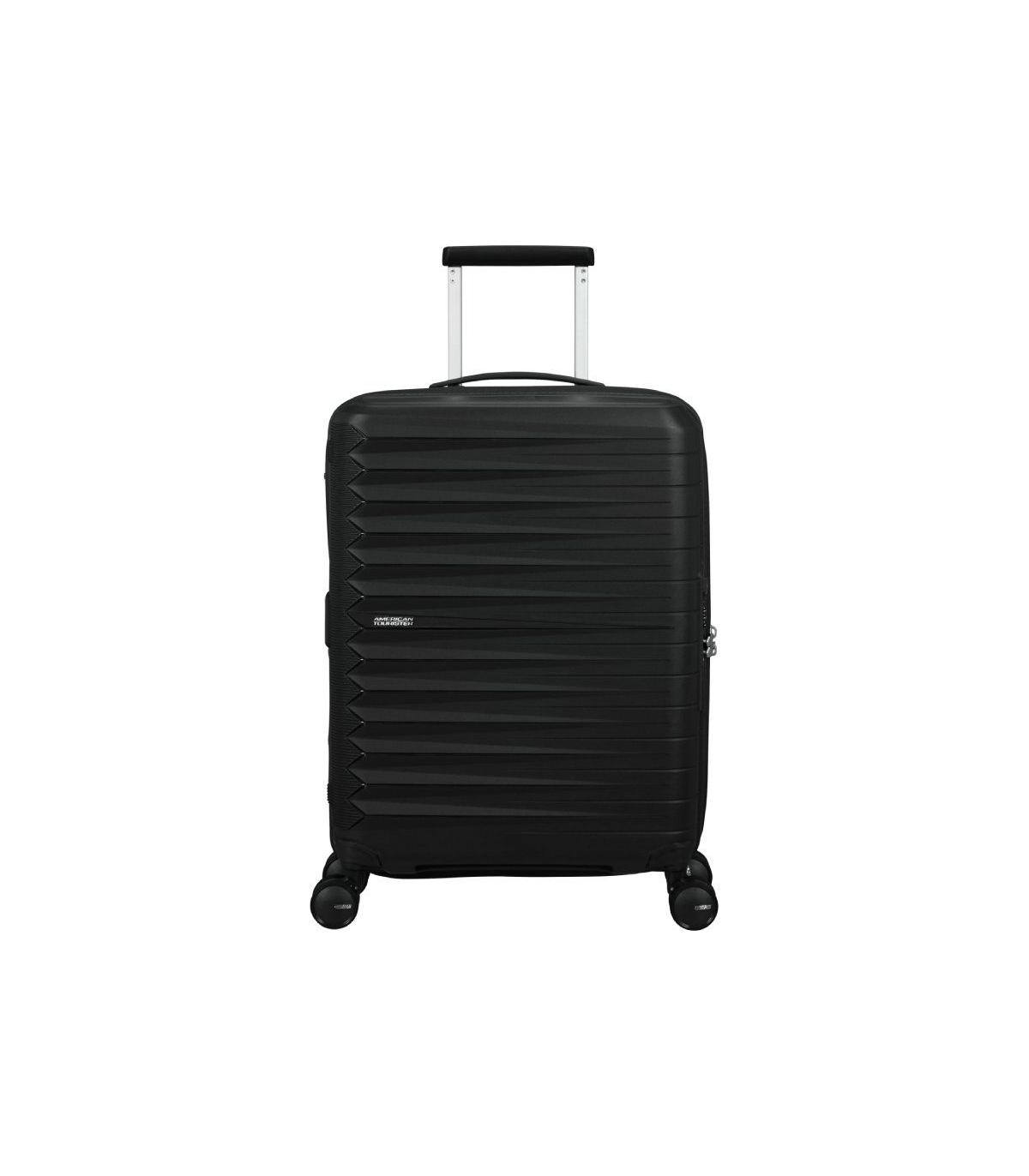 Maleta de Cabina American Tourister FastForward Spinner Expansible 55cm/ 55x40x23cm/ 4 Ruedas/ Negro