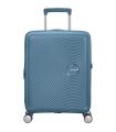 Maleta De Cabina American Tourister SoundBox Spinner 55cm/ 55x40x20cm/ 4 Ruedas/ Azul Piedra