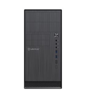 CAJA  MICRO-ATX UNYKA AERO C12 BLACK SIN FUENTE  UK52110V2