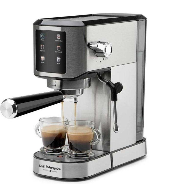 Cafetera Expreso Orbegozo EX 7000/ 1350W/ 20 Bares