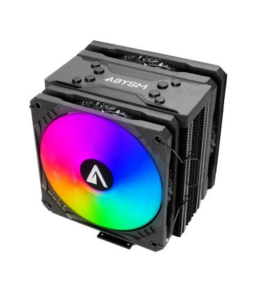 REFRIGERACION AIRE CPU SNOW IV BLACK ARGB CPU AIR COOLER FOUR HEAT PIPES ABYSM