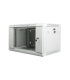 ARMARIO LANBERG MURAL RACK 19\" 6U 600X450 FLAT PACK V2 PUERTA CRISTAL GRIS