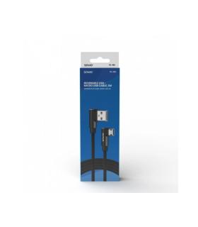 CABLE REVERSIBLE USB SAVIO MICRO A USB-A 1M CL-161