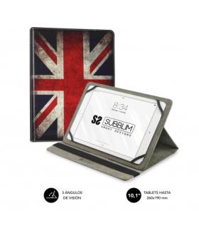 SUBBLIM Funda Tablet Universal TRENDY CASE ENGLAND 10.1\"