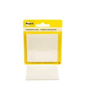PACK 36 HOJAS DE NOTAS TRANSPARENTES 600 TRSPT 73X73MM. POST