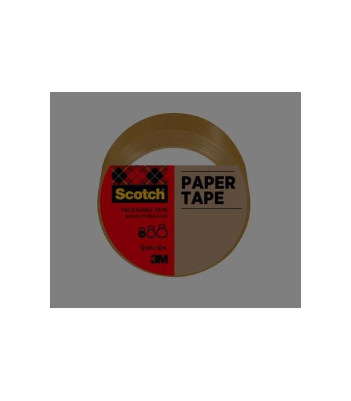 ROLLO CINTA DE PAPEL 50MTSX50MM. COLOR MARRN SCOTCH 7100301