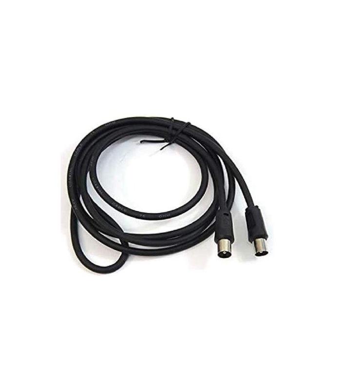 CABLE ANTENA PEPEGREEN NEGRO 1.8M M/M