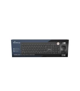 TECLADO + RATON WIRELESS MEDIARANGE MROS104 ES