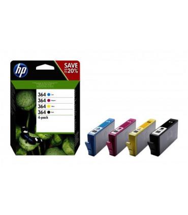HP 364 CARTUCHO DE TINTA HP364 NEGRO - TRICOLOR (N9J73AE)