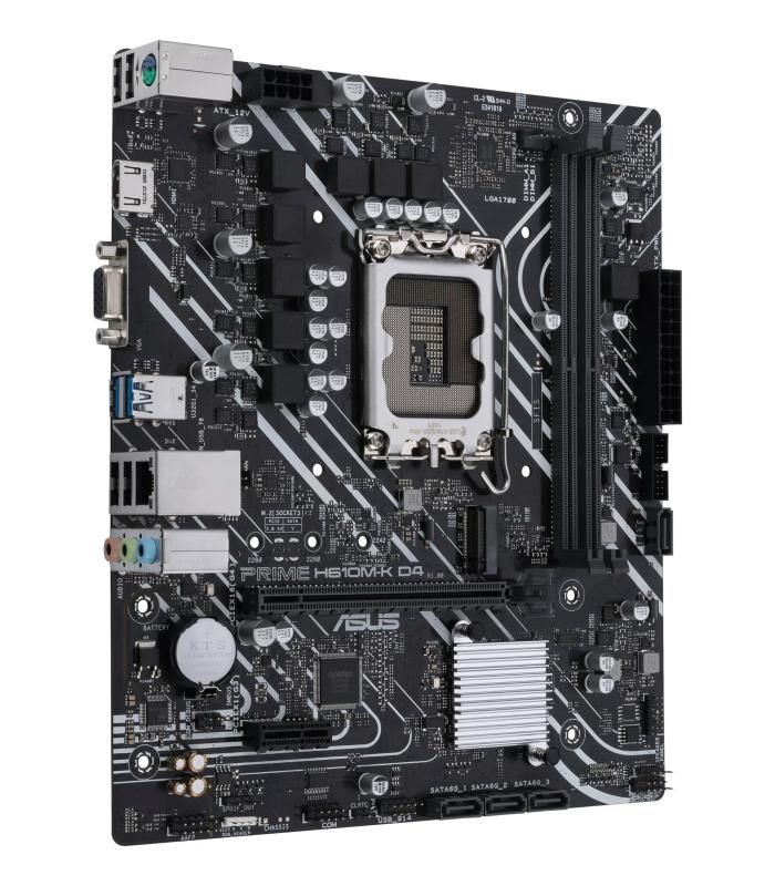 ASUS PRIME H610M-K D4 Intel H610 LGA 1700 Micro ATX