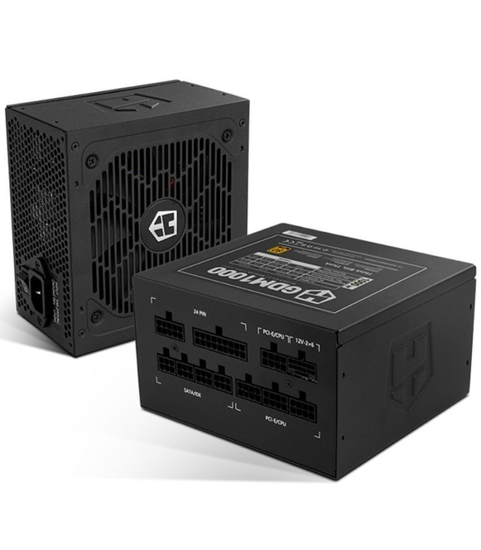 Fuente de Alimentacin Nox Hummer GDM/ 1000W/ Ventilador 12cm/ 80 Plus Gold