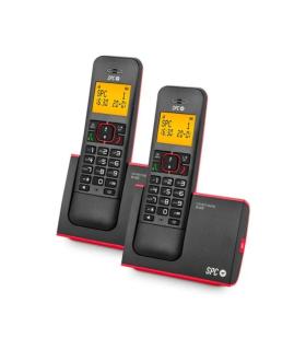 Telfono Inalmbrico SPC Blade 7292RC2/ Pack DUO/ Rojo y Negro