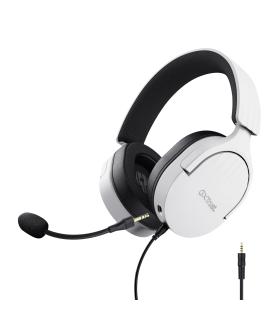 Auriculares Gaming Con Micrfono Trust Gaming GXT 489 Fayzo  Jack 3.5  Blancos