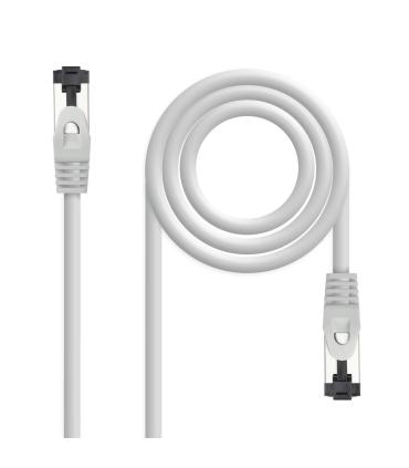 Cable De Red RJ45 SSTP Nanocable 10.20.2000-L25 Cat.8.1  25cm  Gris