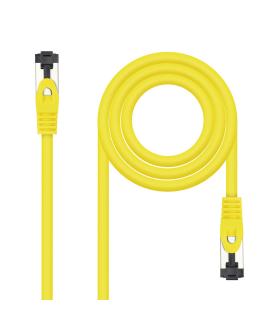 Cable De Red RJ45 SSTP Nanocable 10.20.2000-L25-Y Cat.8.1  25cm  Amarillo