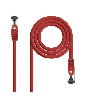 Cable De Red RJ45 SSTP Nanocable 10.20.2000-R Cat.8.1  50cm  Rojo