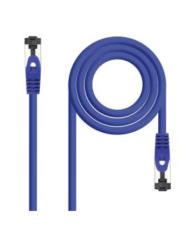 Cable De Red RJ45 SSTP Nanocable 10.20.2001-BL Cat.8.1  1m  Azul
