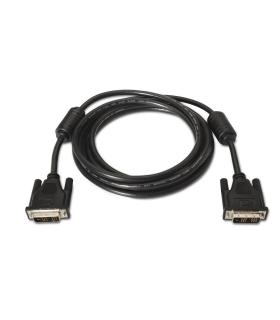 Cable DVI Aisens A117-0086  DVI-D Macho - DVI-D Macho  Hasta 3W  10Mbps  1.8m  Negro