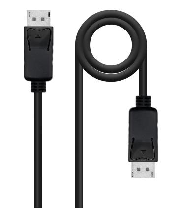 Cable DisplayPort 1.4 8K Nanocable 10.15.2801-L150  DisplayPort Macho - DisplayPort Macho  1.5m  Certificado  Negro