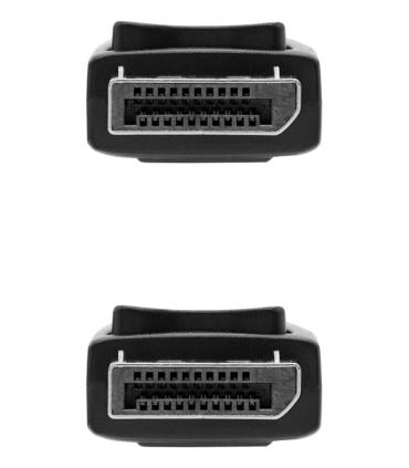 Cable DisplayPort 1.4 8K Nanocable 10.15.2801-L150  DisplayPort Macho - DisplayPort Macho  1.5m  Certificado  Negro