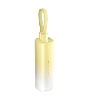 Powerbank 5000mAh Vention FHWY0/ 20W/ Wireless/ Amarilla