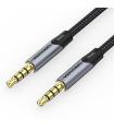 Cable Estreo Vention BAQHD/ Jack 3.5 Macho - Jack 3.5 Macho/ 50cm/ Gris
