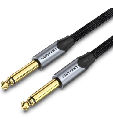 Cable Estreo Vention BASHG/ Jack 6.5 Macho - Jack 6.5 Macho/ 1.5m/ Gris