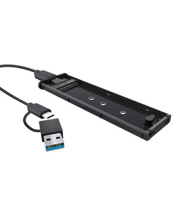 Caja Externa Para Disco SSD M.2 Trust 25806  USB 3.2 Gen2  Sin Tornillos