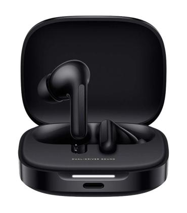 Auriculares Bluetooth Xiaomi Redmi Buds 6 con estuche de carga/ Autonoma 10h/ Negros