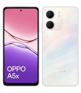 Smartphone Oppo A5x 4GB/ 128GB/ 6.67\'/ Blanco