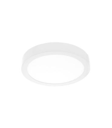 Downlight Iglux SUP-102318-FB V2/ Circular/ 220 x 35mm/ Potencia 18W/ 1700 Lmenes/ 6000K/ Blanco