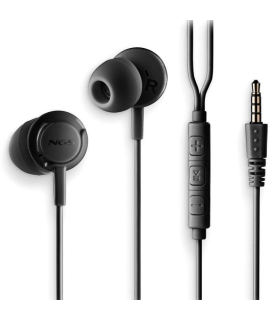 Auriculares Intrauditivos NGS Cross Drift/ con Micrfono/ Jack 3.5/ Negros