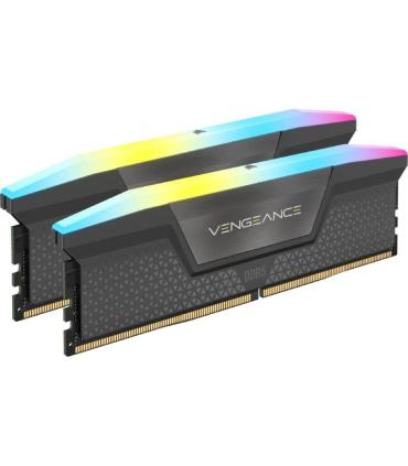Memoria RAM Corsair Vengeance RGB 2 x 32GB/ DDR5/ 5200MH/ 1.25V/ CL40/ AMD Expo/ DIMM