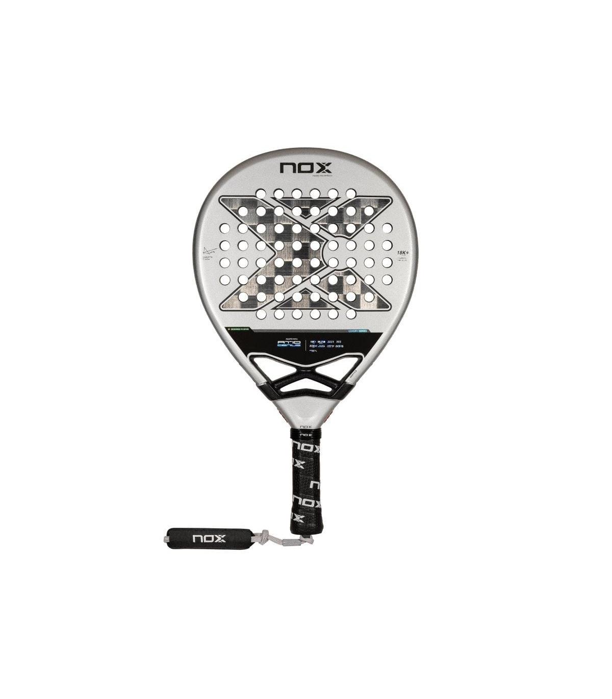 Pala de Pdel NoxSport AT10 Luxury Genius 18K 2024 (Agustin Tapia)