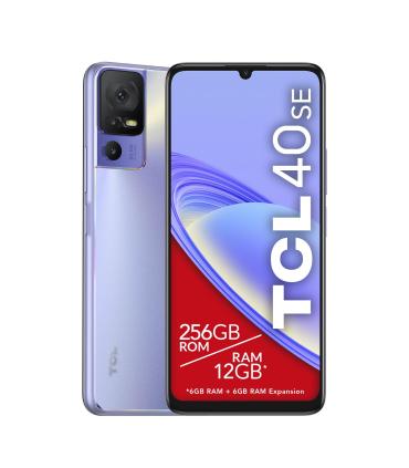 Smartphone TCL 40SE 6GB  256GB  6.75'  Prpura Crepuscular