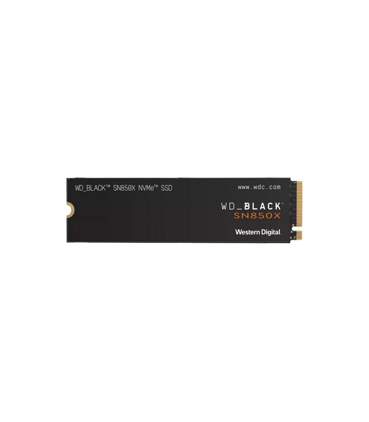 WD Black SN850X WDS200T2X0E SSD 2TB PCIe Gen4 NVMe