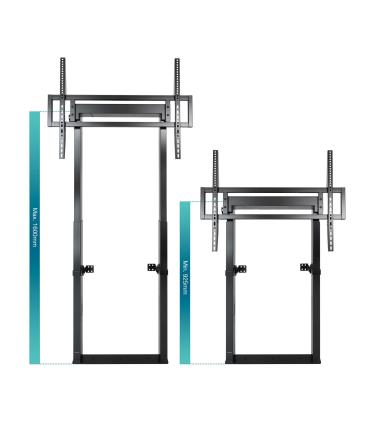 Soporte De Pared Fijo  Suelo TooQ HIPERIN FS2280M-B Para TV De 55-100'  Hasta 120kg