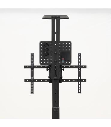 Soporte De Suelo Inclinable Con Ruedas TooQ FS1184M-B Para TV De 35-70'  Hasta 70kg