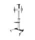 Soporte De Suelo Inclinable  Ajustable Con Ruedas TooQ FS1870M-B Para TV De 37-70'  Hasta 50kg